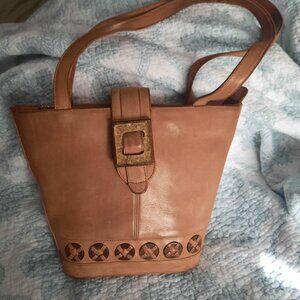 Vintage bucket bag Katherines leather purse Columbia